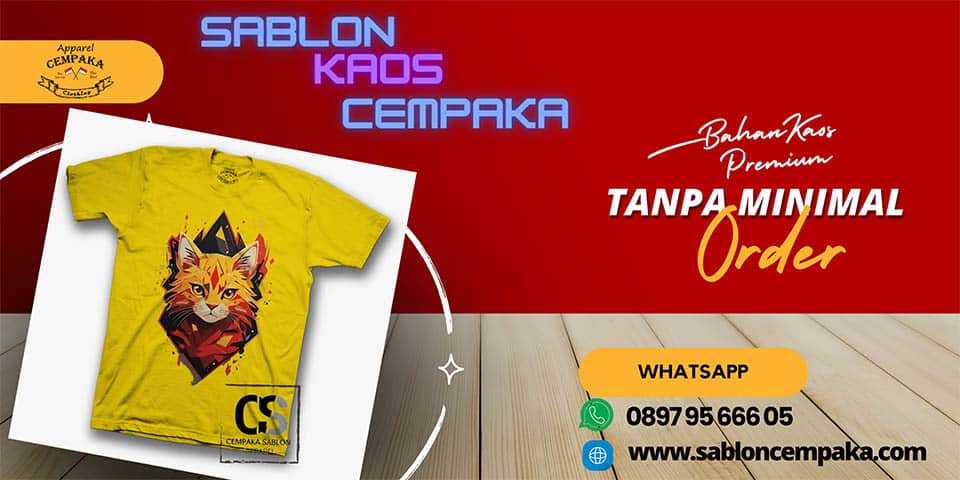 Jasa Sablon baju terdekat