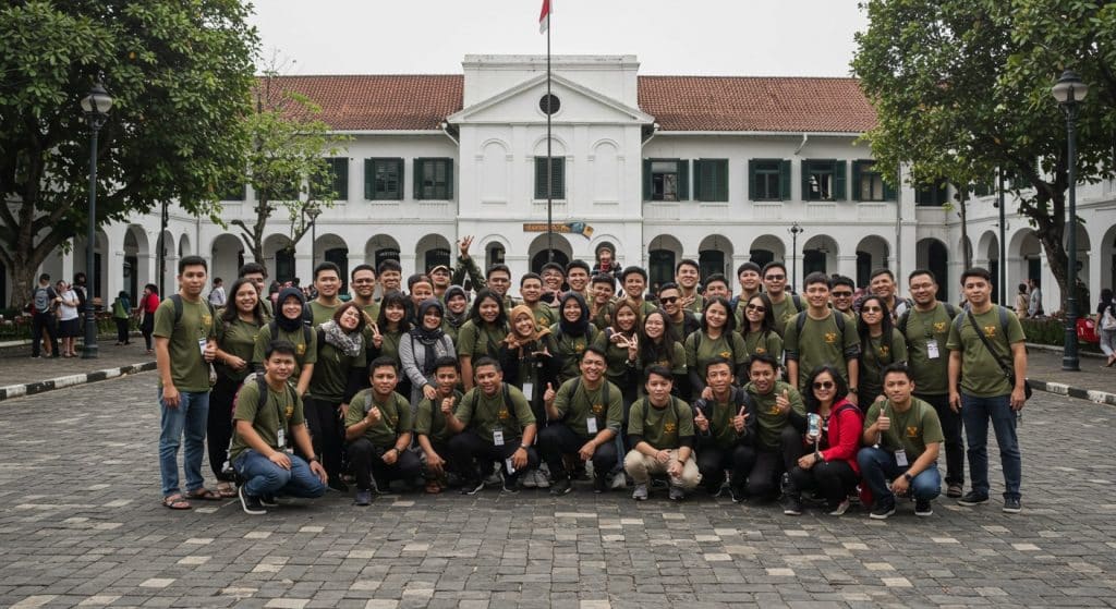 Tempat sablon terdekat Kota Tua